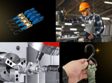 Nhận gia công cơ khí các loại khóa tăng đơ, móc j , móc s, vv.....